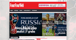 Desktop Screenshot of fourfourtwo.com.tr